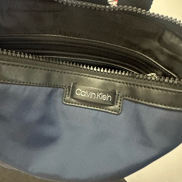 Calvin Klein Blue Backpack Minimalist Design - Picture 4 of 6